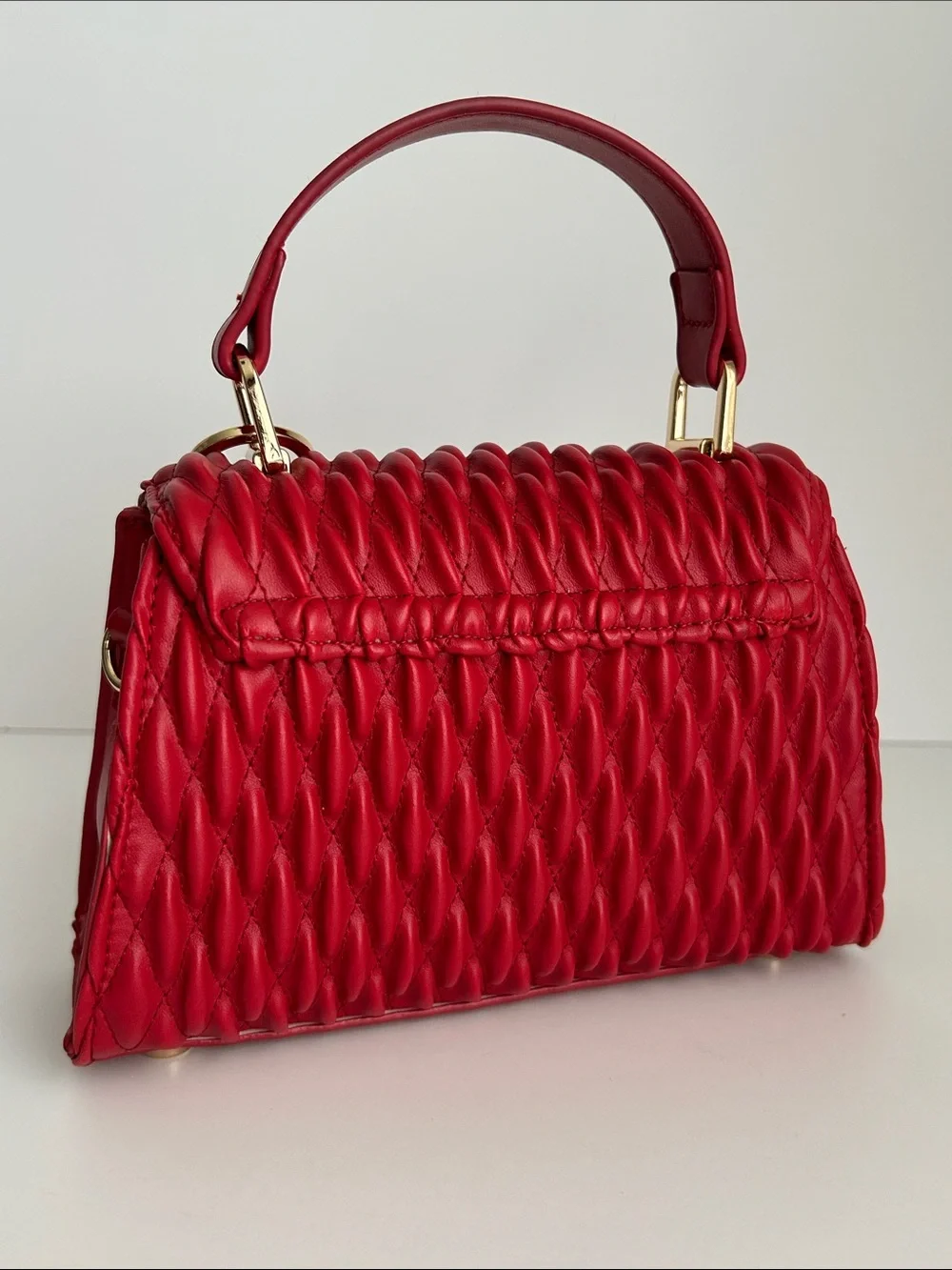Anne Klein - Vibrant red mini satchel